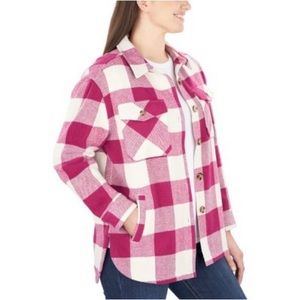 Black & white plaid jacket